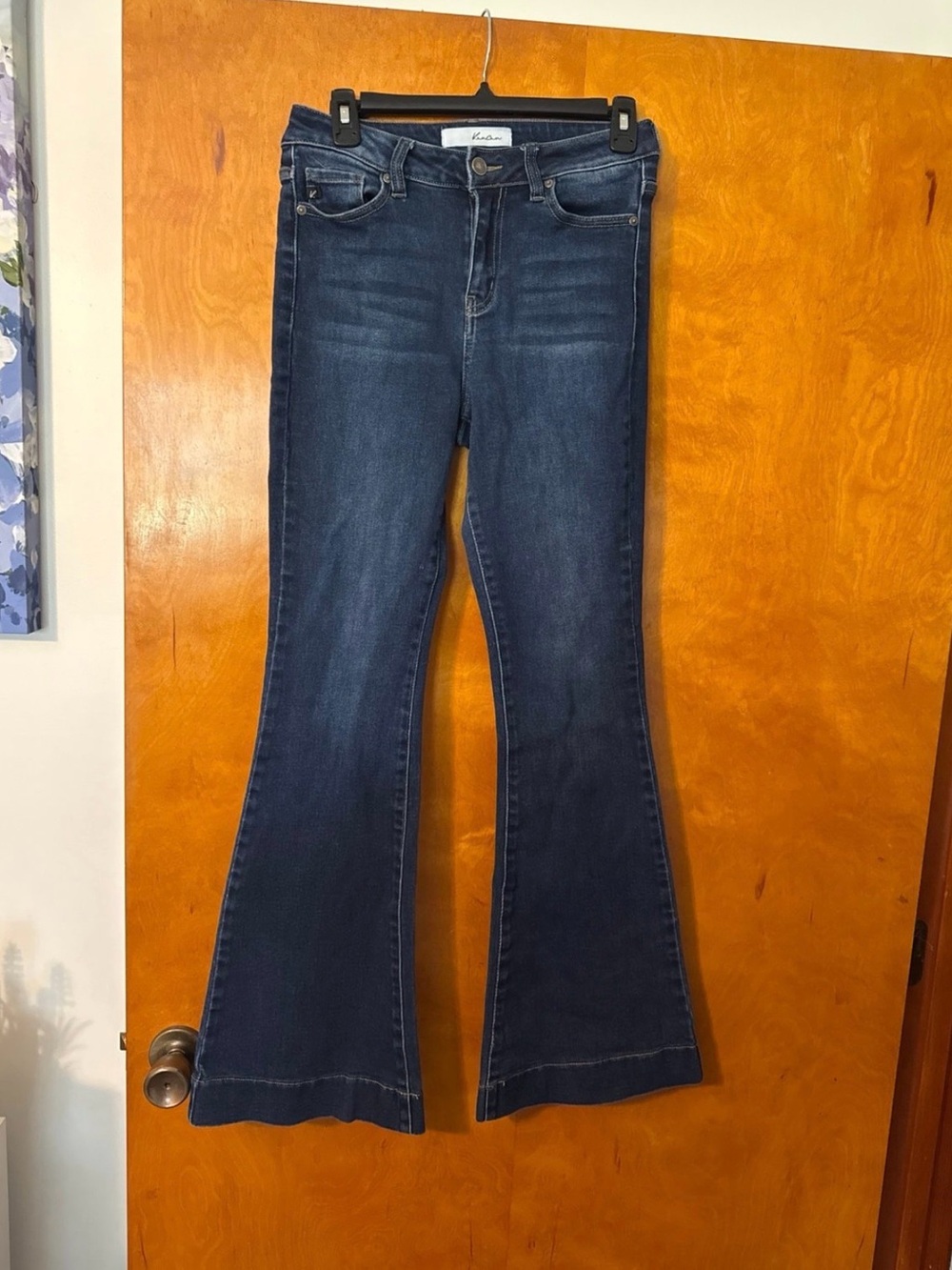 KanCan Women’s Dark Indigo Boot Cut Jeans
